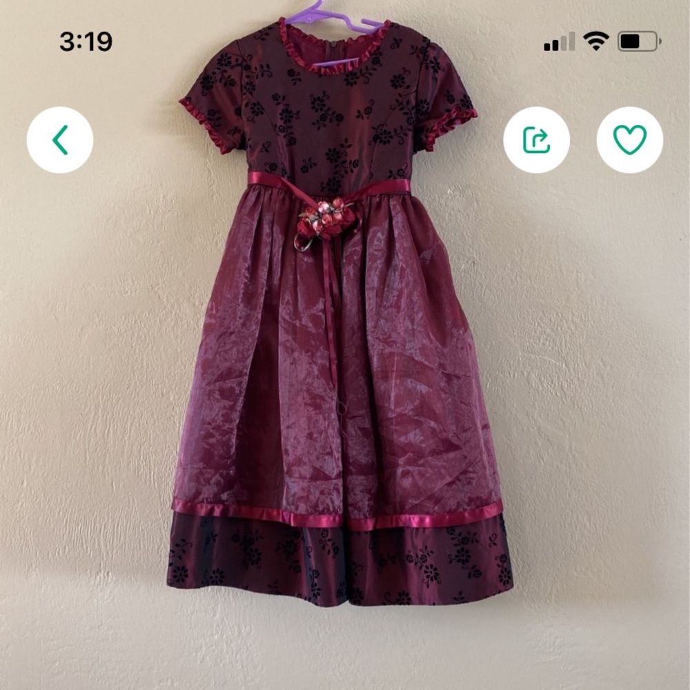 Small girls gown size 8